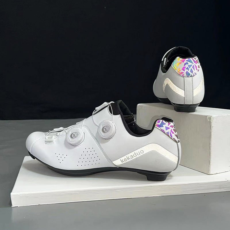 Road Bike Lock Shoes Bicycle Cycling Shoes Lockless Summer Hard-Soled Mountain Bike Breathable Wear-Resistant Professional Cycling Lock Shoes - Image 4
